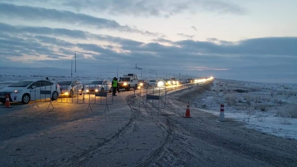 Дорнод аймгийн Чойбалсан хотоос гарах хөдөлгөөн